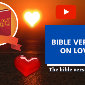 Bible verse on love