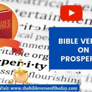 🆕bible Verses About Success And Prosperity Bible Verses Prosperity Top Video